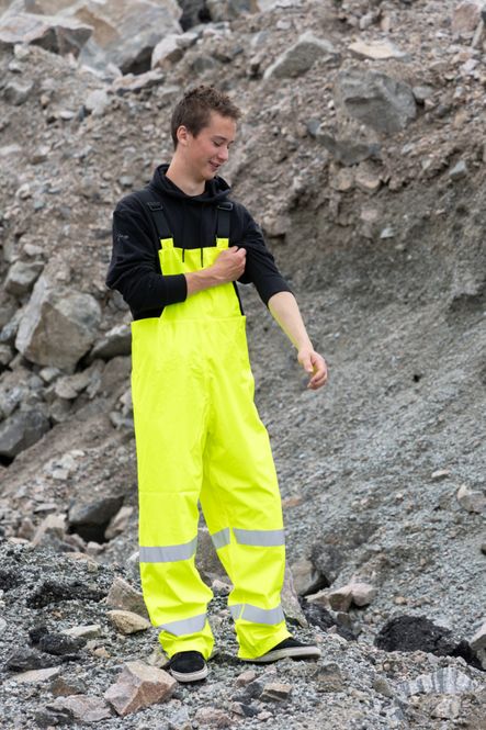 Hovedbilde Calcite Rainpant Safety Yellow