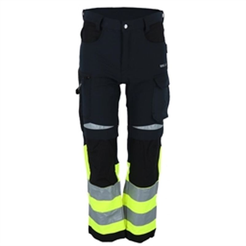 Bismuth Roofpant FR,Black Beauty / Safety Yellow